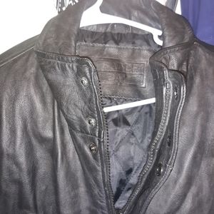 Leather Coat